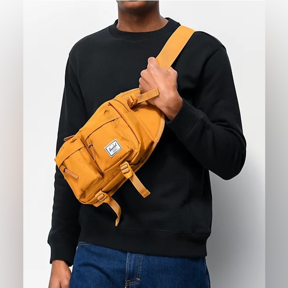 Herschel Supply Co. Eighteen Hip Pack - Buckthorn Brown / Mustard